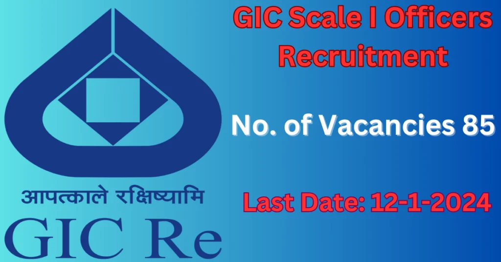GIC Scale I Officers