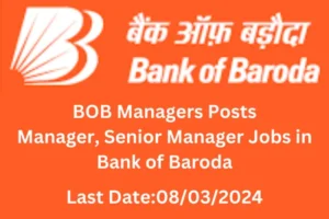 BOB Managers