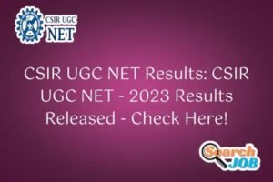 CSIR UGC NET Results
