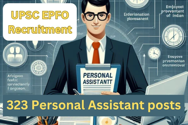 EPFO Personal Assistant: 323 Personal Assistant posts in EPFO, Any Degree Holder Eligible..