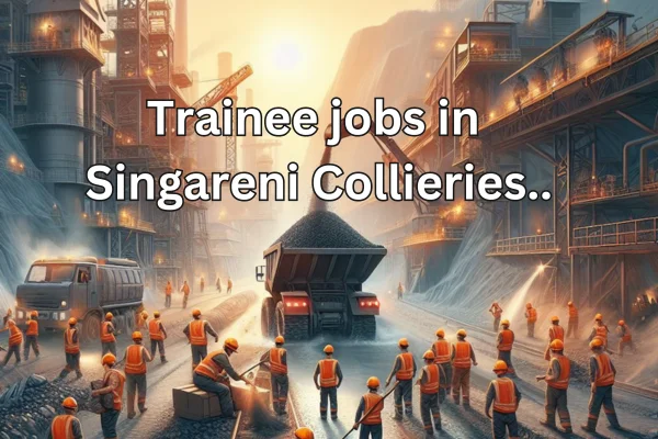 Singareni Trainee Jobs: Notification for filling 327 different Trainee jobs in Singareni Collieries..